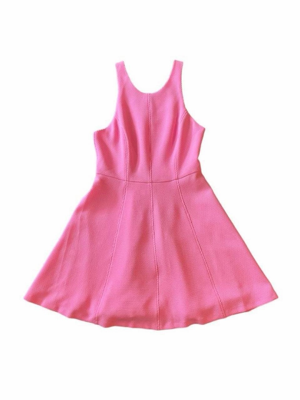 Sandro Paris Pink Fit & Flare Skater Mini Dress FR 3
